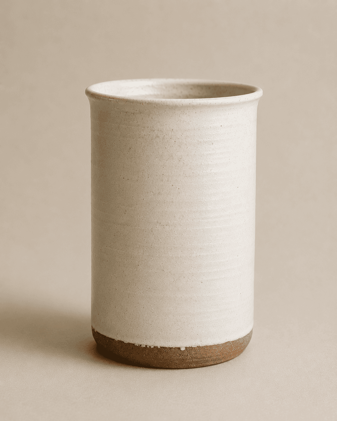 Shore pot — chalk glaze